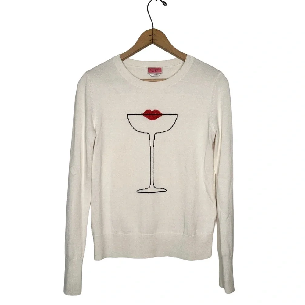Kate Spade | Cocktail Kiss Sweater Size Small
